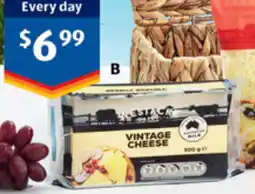 ALDI Westacre Dairy Vintage Cheese Block offer
