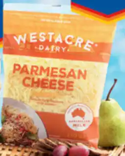 ALDI Westacre Dairy Shredded Parmesan Cheese offer