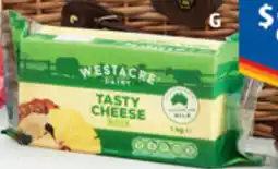 ALDI Westacre Dairy Tasty Cheese Block offer