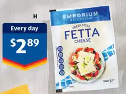 ALDI Emporium Selection Greek Style Fetta Cheese offer