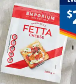 ALDI Emporium Selection Danish Style Fetta Cheese offer