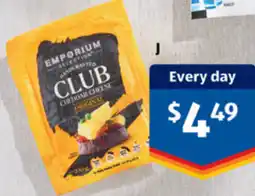 ALDI Emporium Selection Original Club Cheddar Cheese offer