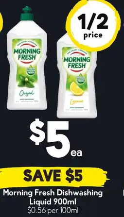 Drakes Morning Fresh Dishwashing offer