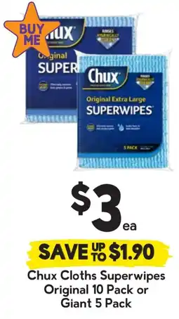 Drakes Chux Cloths Superwipes Original offer