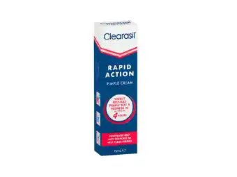 Foodworks Clearasil ultra wipes 65 pack, treatment cream 15ml/20g, gel, scrub, wash or cream 150/200ml offer