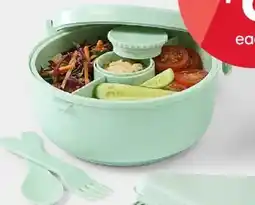 Kmart Green Wheat Straw Salad Bowl offer