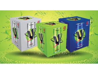 Foodworks V energy drink 4 pack x 250ml offer