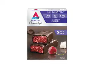 Atkins low carb endulge bars 5 pack x 30-40g