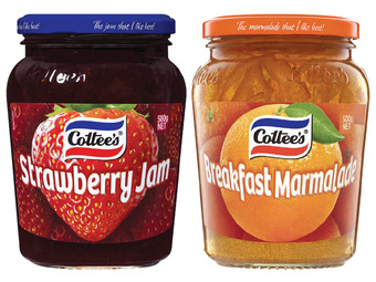 Foodworks Cottee’s jam or marmalade 500g offer