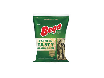 Foodworks Bega shredded cheese 500g offer