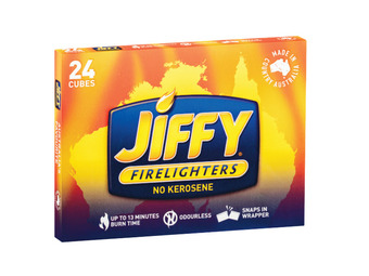 Foodworks Jiffy firelighters 24 pack offer
