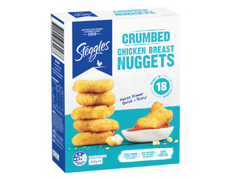 Foodworks Steggles chicken nuggets 400g offer