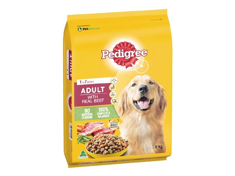Pedigree dry dog food 8kg offer at Foodworks