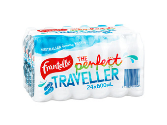 Foodworks Frantelle spring water 24 pack x 600ml offer