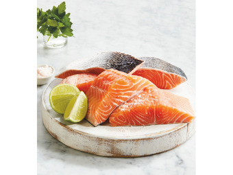 Foodworks Fresh salmon portions (skin on) offer