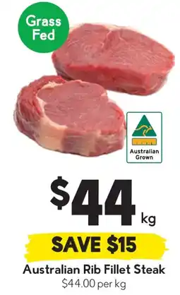 Drakes Australian rib fillet steak offer