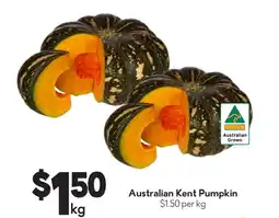 Drakes Australian kent pumpkin offer