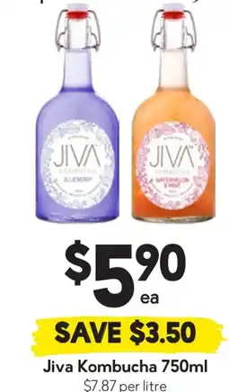 Drakes Jiva kombucha offer