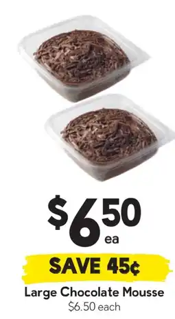 Drakes Large chocolate mousse offer