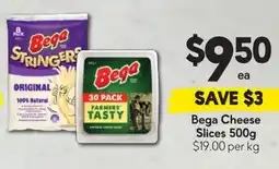 Drakes Bega cheese slices offer