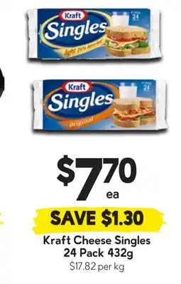 Drakes Kraft cheese singles offer