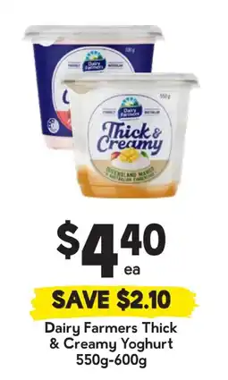 Drakes Dairy Farmers Thick & Creamy Yoghurt offer