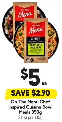 Drakes On the menu chef inspired cuisine bowl meals offer