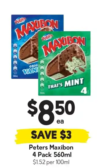 Drakes Peters Maxibon offer