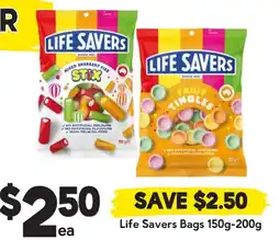 Drakes Life savers bags offer