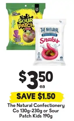 Drakes The natural confectionery co or sour patch kids offer