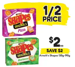 Drakes Arnott's shapes offer