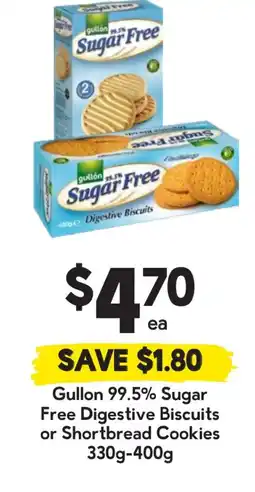 Drakes Sugar free digestive biscuits or shortbread cookies offer