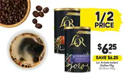 Drakes Lor artiste instant coffee offer