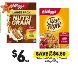 Drakes Selected kellogg's cereal offer