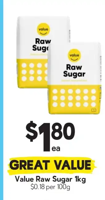 Drakes Value raw sugar offer
