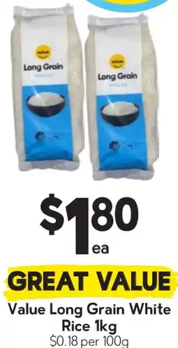 Drakes Value Long Grain White Rice offer