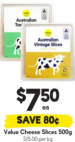 Drakes Value Cheese Slices offer