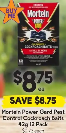 Drakes Mortein Power Gard Pest Control Cockroach Baits offer