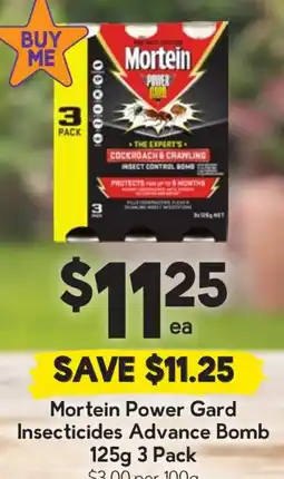Drakes Mortein Power Gard Insecticides Advance Bomb offer