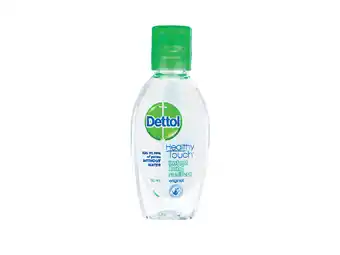 Foodworks Dettol healthy touch instant hand sanitiser original 50ml offer