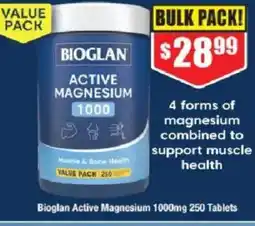 Chemist Warehouse Bioglan Active Magnesium offer