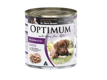 Foodworks Optimum wet dog food 680/700g offer