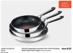 Myer Kitchen Essentials Induction Non-Stick StainlessSteel offer
