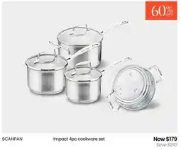Myer Impact cookware set offer