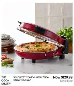 Myer Baccarat the gourmet slice pizza oven red offer