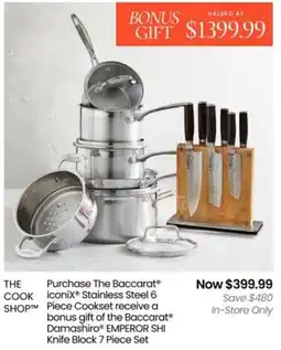 Myer The Baccarat iconix Stainless offer