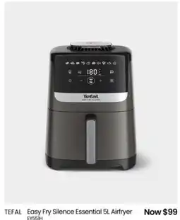 Myer Tefal easy fry silence essential airfryer offer