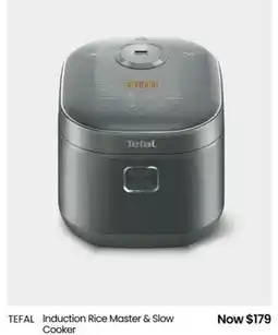 Myer Tefal induction rice master & slow cooker offer