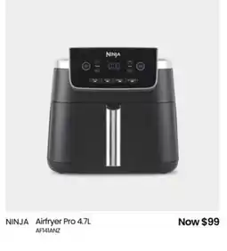 Myer Ninja airfryer pro offer