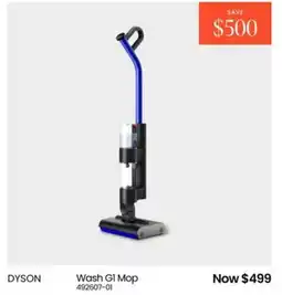 Myer Dyson wash gl mop offer